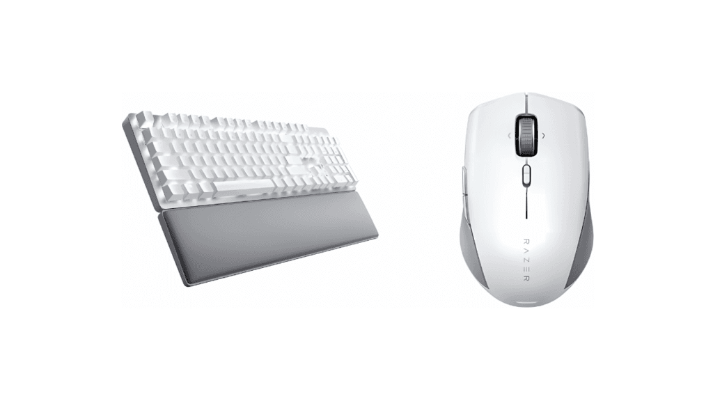 Razer Pro Type Ultra Wireless Mechanical Keyboard Pro Click Mini Portable Wireless Mouse Bundle