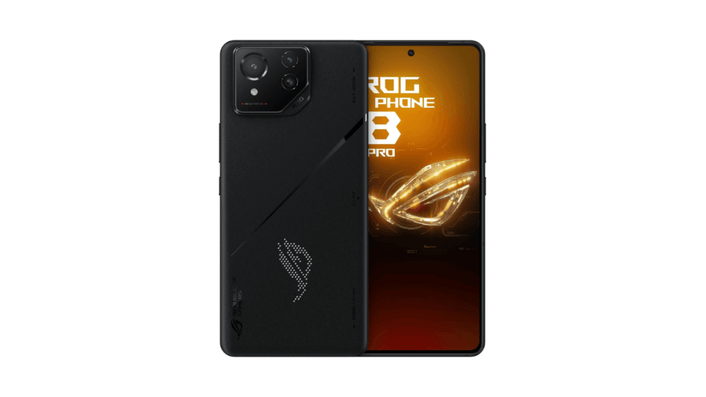 ASUS ROG Phone 8 Pro Unlocked Android Phone US Version 6.78 165Hz AMOLED Display 512GB 16GB RAM 5500mAh Battery 50MP Gimbal Camera 32MP Front Snapdragon 8 Gen 3 Dual SIM Phantom Black
