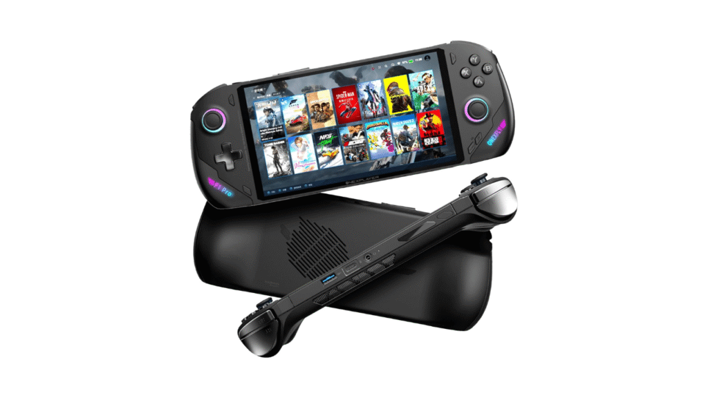 ONEXFLY F1 Pro Gaming Handheld PC AMD Ryzen AI 9 370 64GB LPDDR5x RAM 4TB PCIe 4.0 SSD 7 144Hz OLED Display Windows 11 Portable Gaming Console